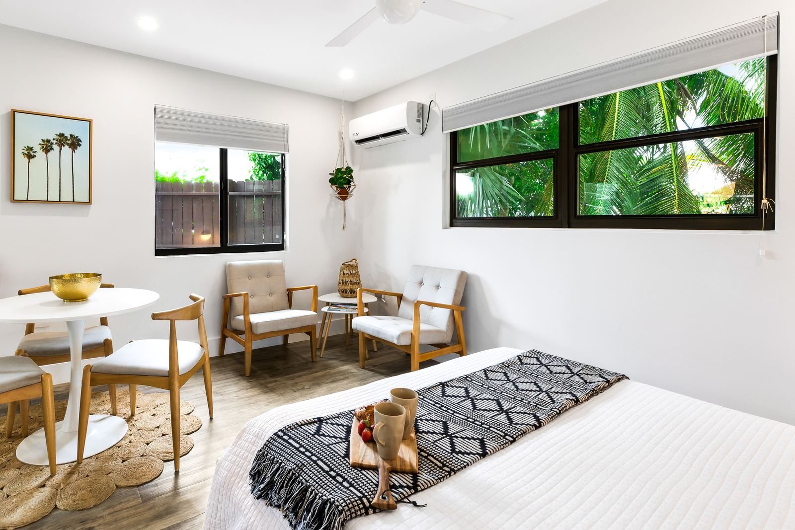 The studio, end to end — Calypso Cove 1, Palm Bay Getaways, Grand Cayman