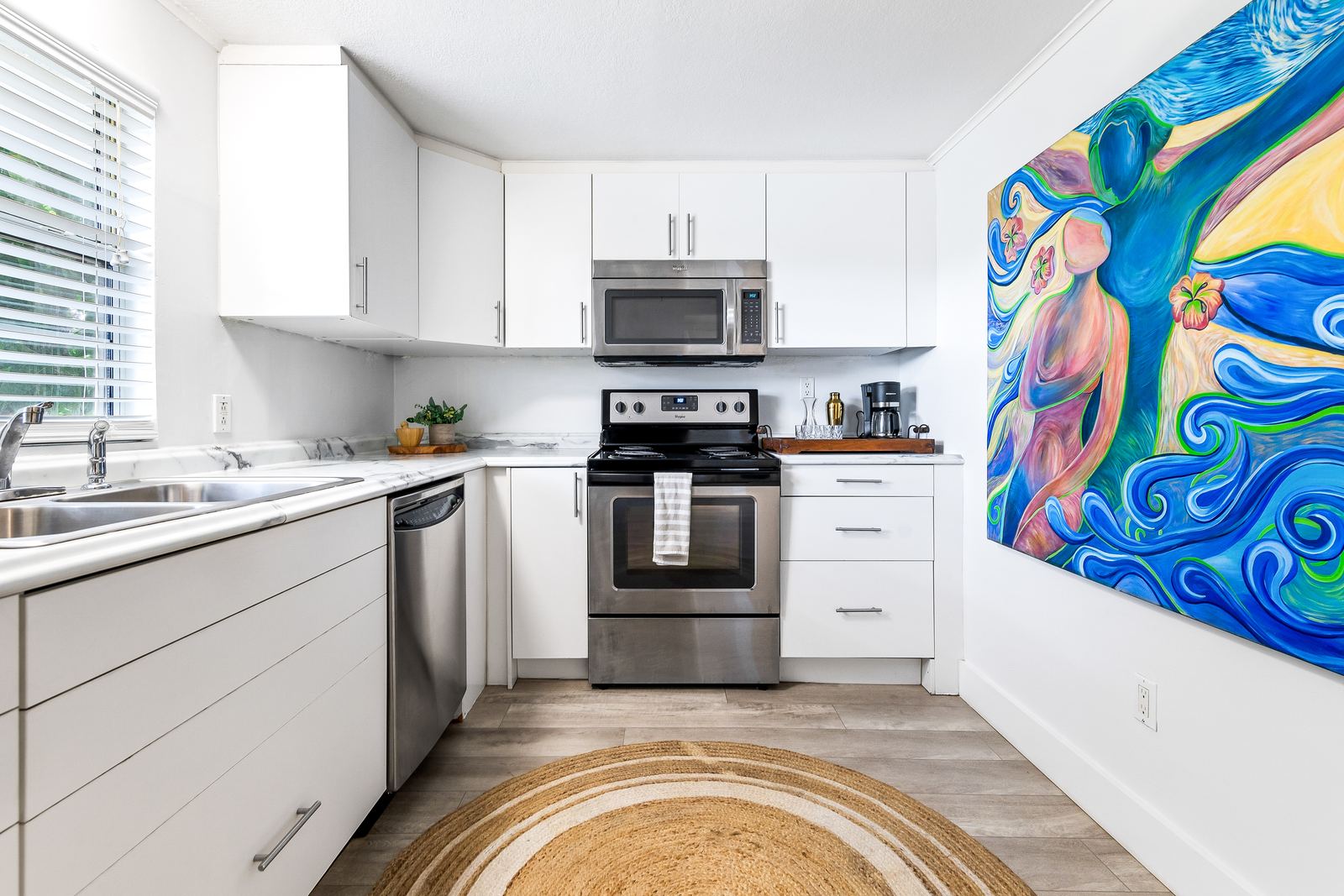 Full kitchen — Evans Close 1, Palm Bay Getaways, Grand Cayman