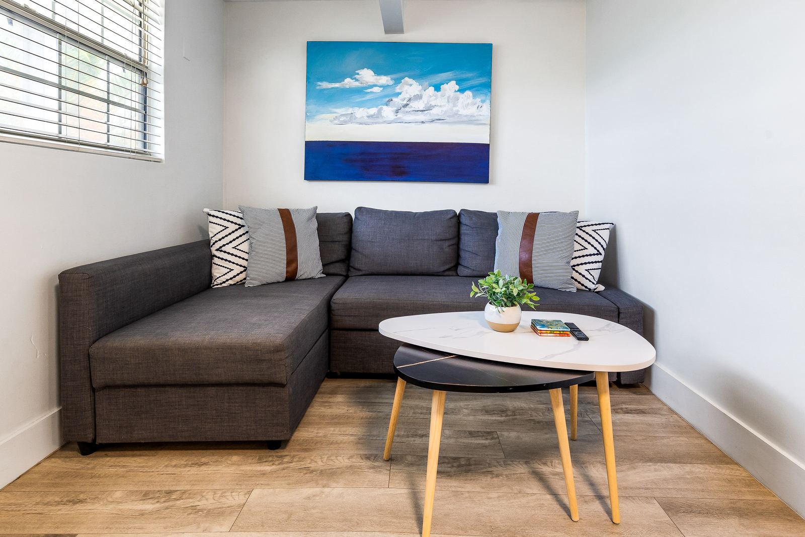 Sofa corner — Evans Close 1, Palm Bay Getaways, Grand Cayman