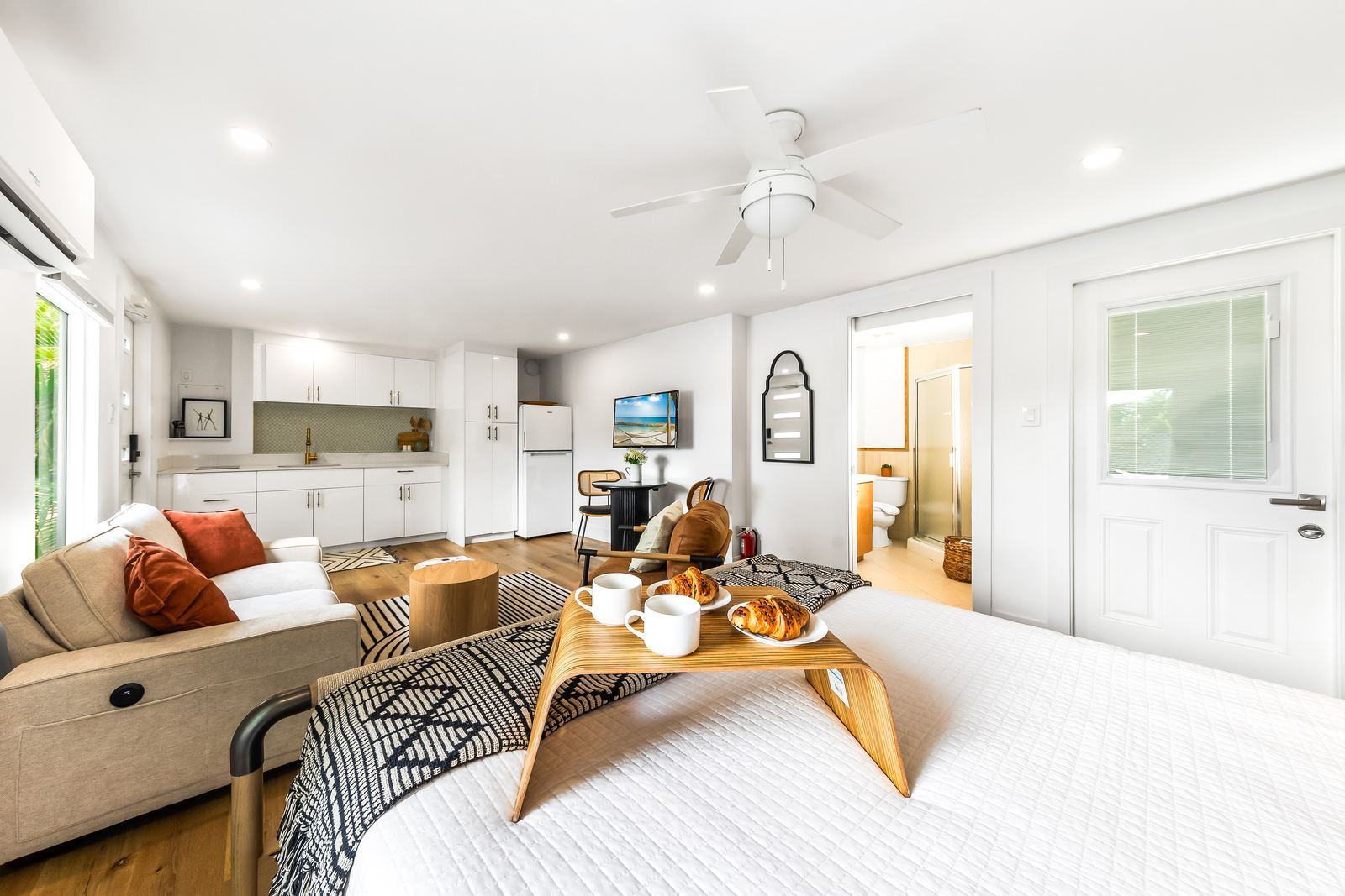 From the bed to the kitchen — Evans Close 4, Palm Bay Getaways, Grand Cayman